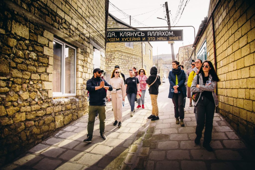 Дербент, крепость нарын-кала, каспийское море
