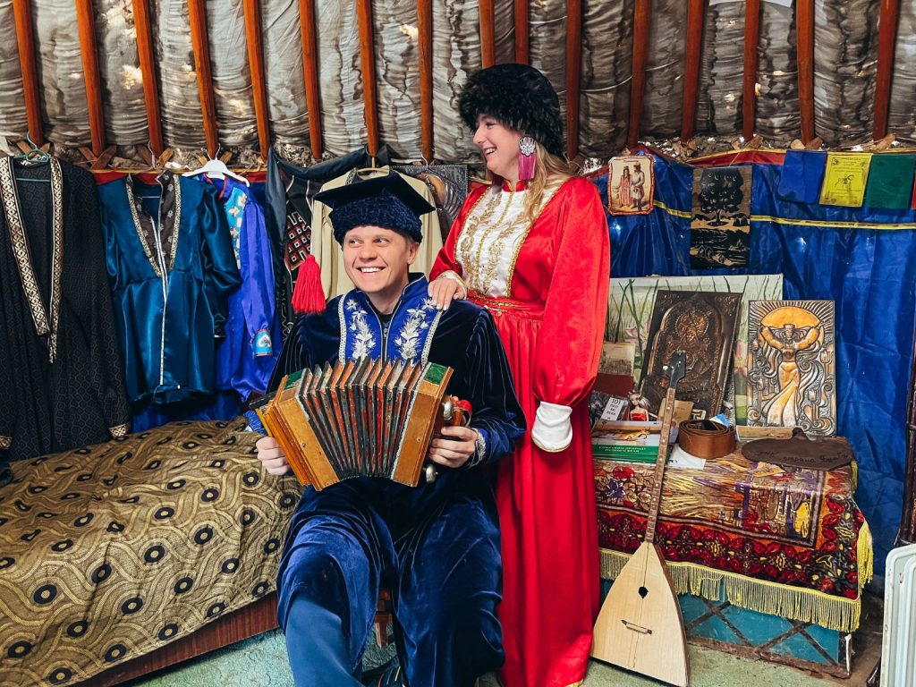 В Калмыцкой юрте
