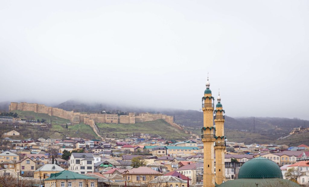 Дербент, крепость нарын-кала, каспийское море