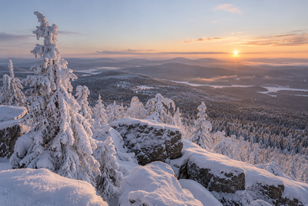 Пермский край зимой