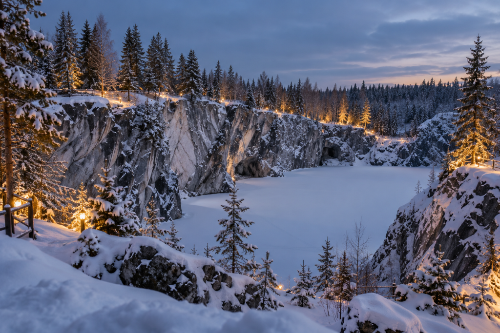 Карелия на зимних каникулах